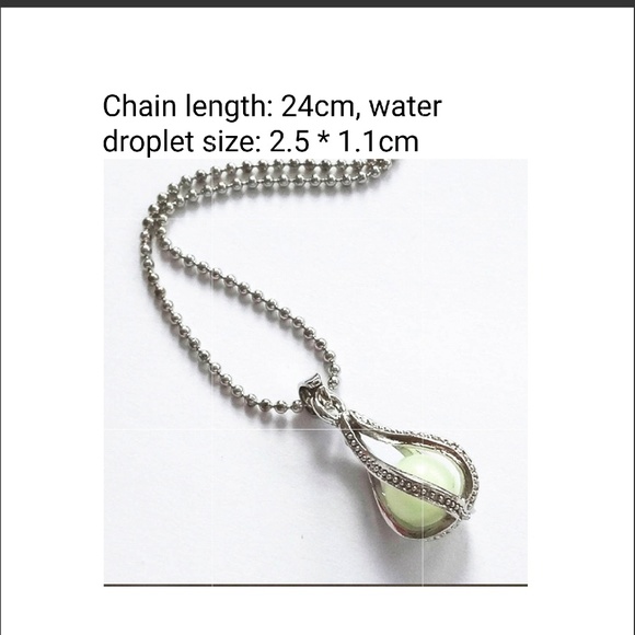 Glow In The Dark pearl Pendant - Picture 5 of 7